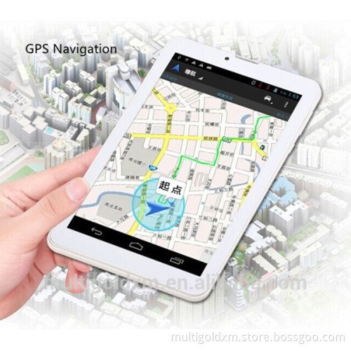 7 inch android phone tablet pc With Mediatek mtk6572 Dual Core 512MB RAM 4GB Mobile Tablet